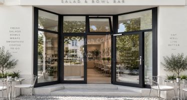 Vielseitige Gewerbefläche in der Uhlandstraße – ideal für Gastronomie, Feinkost, Patisserie, Weinbar
