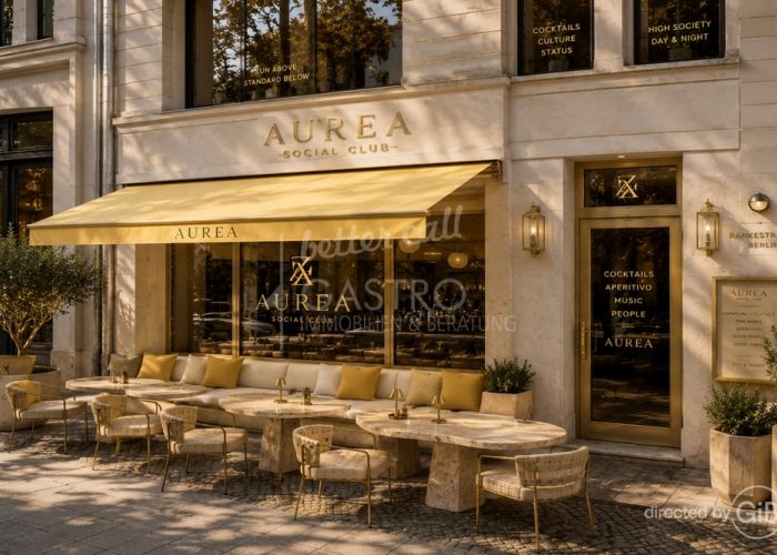 Nähe Ku'damm: Exklusive Gastronomiefläche – ideal für eine hochwertige CocktailbarNähe Ku'damm: Exklusive Gastronomiefläche – ideal für eine hochwertige Cocktailbar